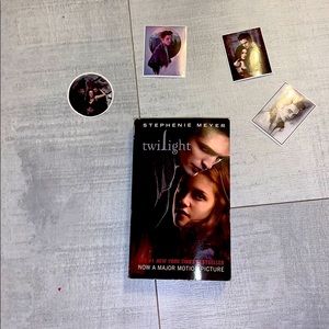 Twilight book with stickers